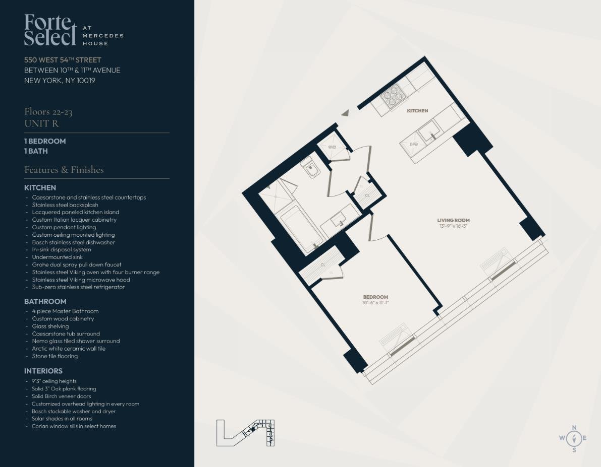 554 West 54th Street, Apt 23-R