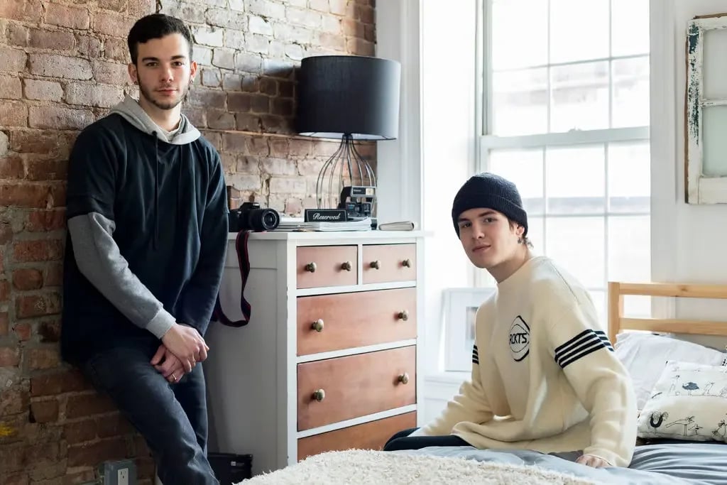 Living Way Off Campus, in Williamsburg, Brooklyn