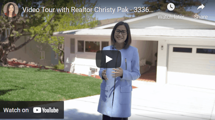 Video Tour with Realtor Christy Pak – 3336 Lower Lock Ave, Belmont 94002