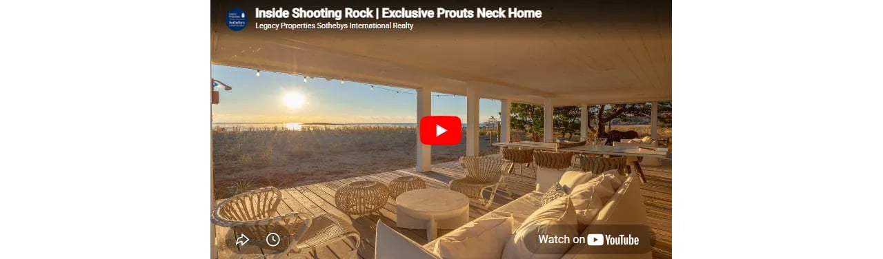 Inside Shooting Rock | Exclusive Prouts Neck Home
