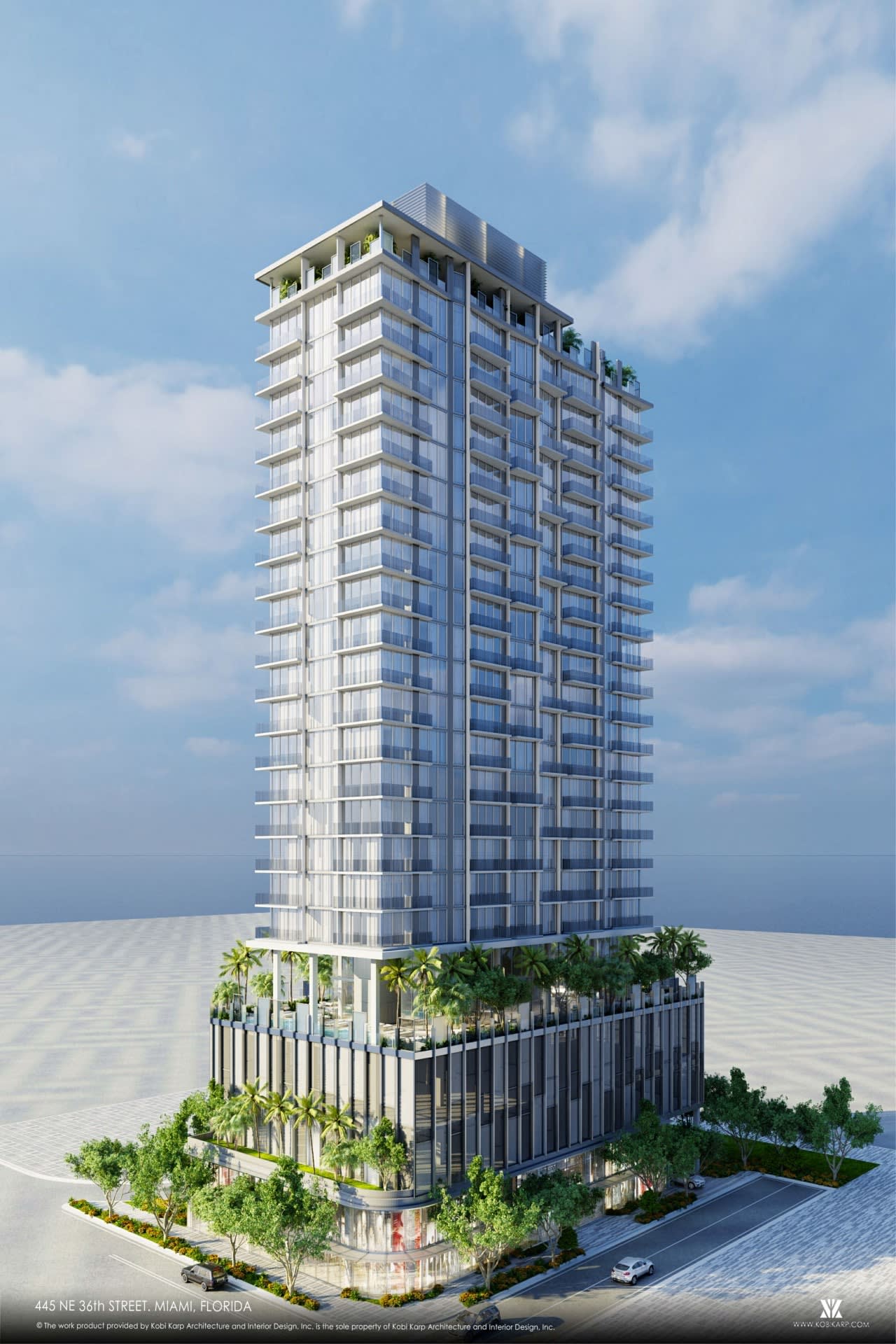 A 27-story tower in Edgewater has been submitted to the Urban Development Review Board (Jan 2024)