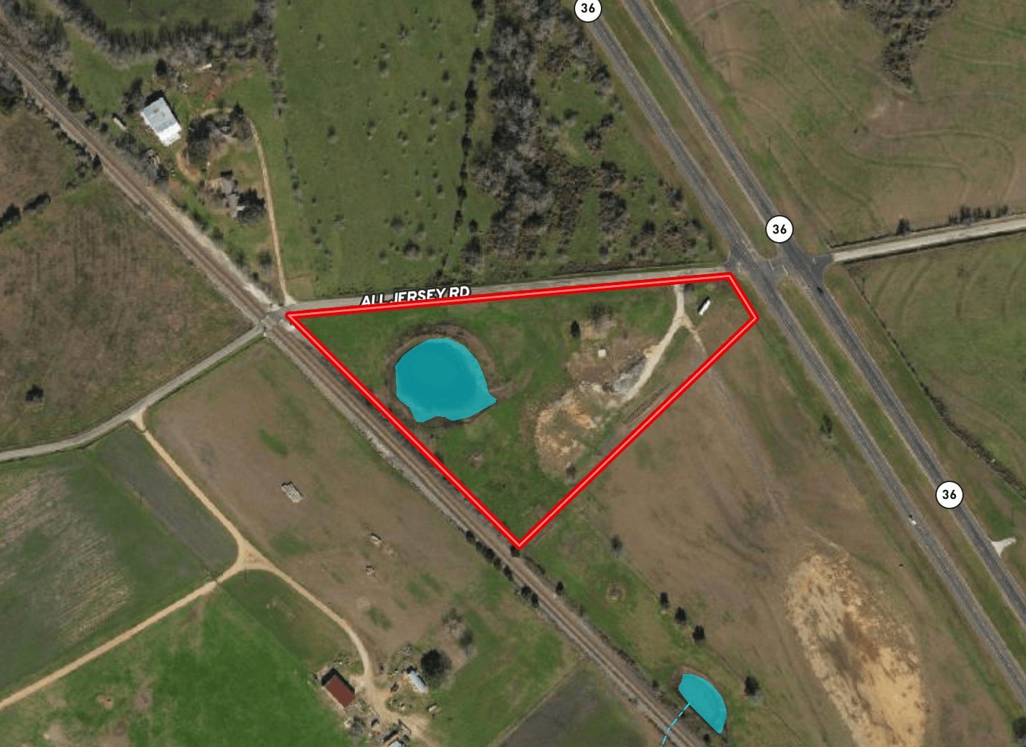 8.759-Acre Land with Highway and County Road Frontage, Brenham, TX Tract 1