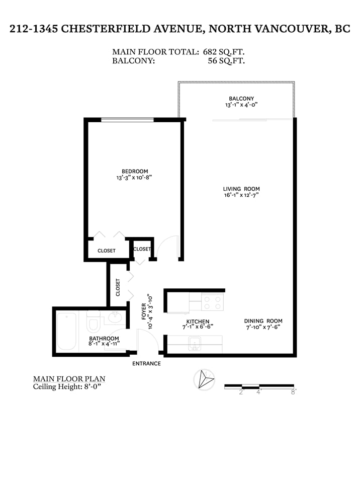 212-1345 Chesterfield Ave