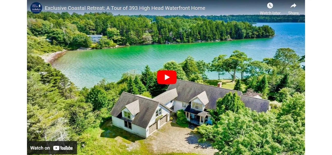 Video of The Week: Exclusive Coastal Retreat| A Tour of 393 High Head Waterfront Home