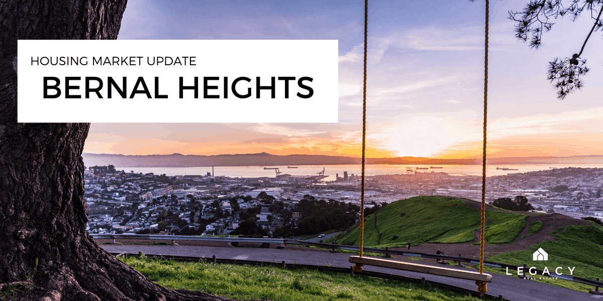 April Bernal Heights Real Estate Update; Homes for Sale; New Listings; Recently Sold