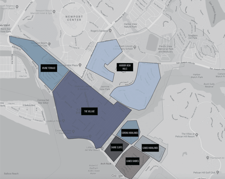 Corona del Mar Communities