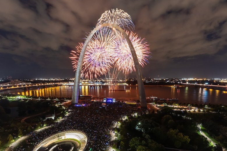 Where to watch fireworks in St. Louis this Fourth of July