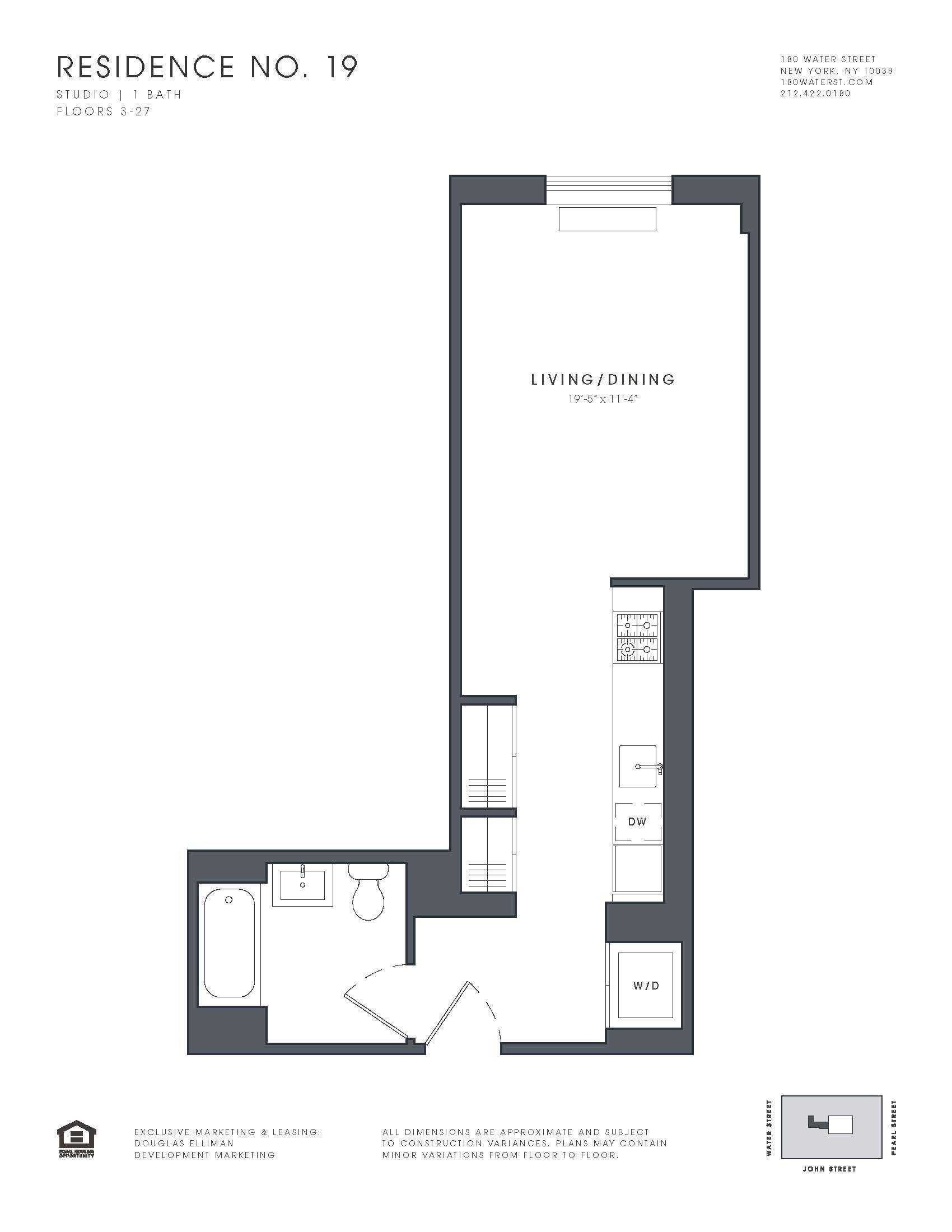 180 Water Street, Apt 419
