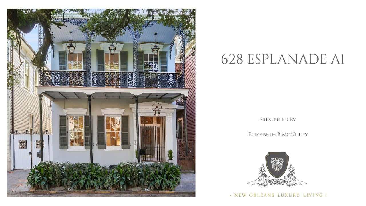 New Orleans Luxury Real Estate- 628 Esplanade A1 - Offered for Purchase at $1,150,000