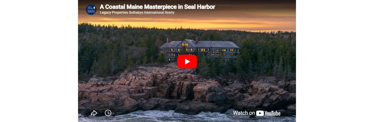 A Coastal Maine Masterpiece in Seal Harbor
