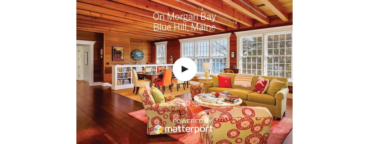 Virtual Open House – On Morgan Bay, Blue Hill, Maine