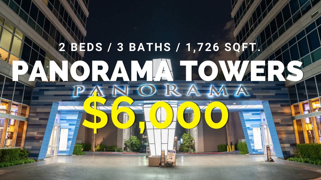 Panorama Towers Las Vegas Property Tour | INCREDIBLE RENTAL!