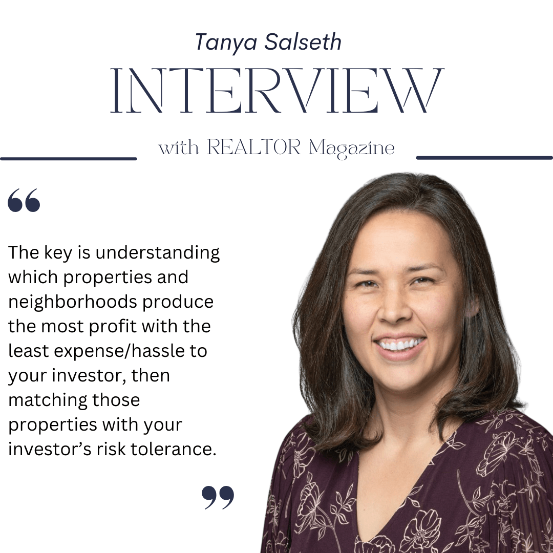 Tanya Salseth To Be Featured in REALTOR Magazine