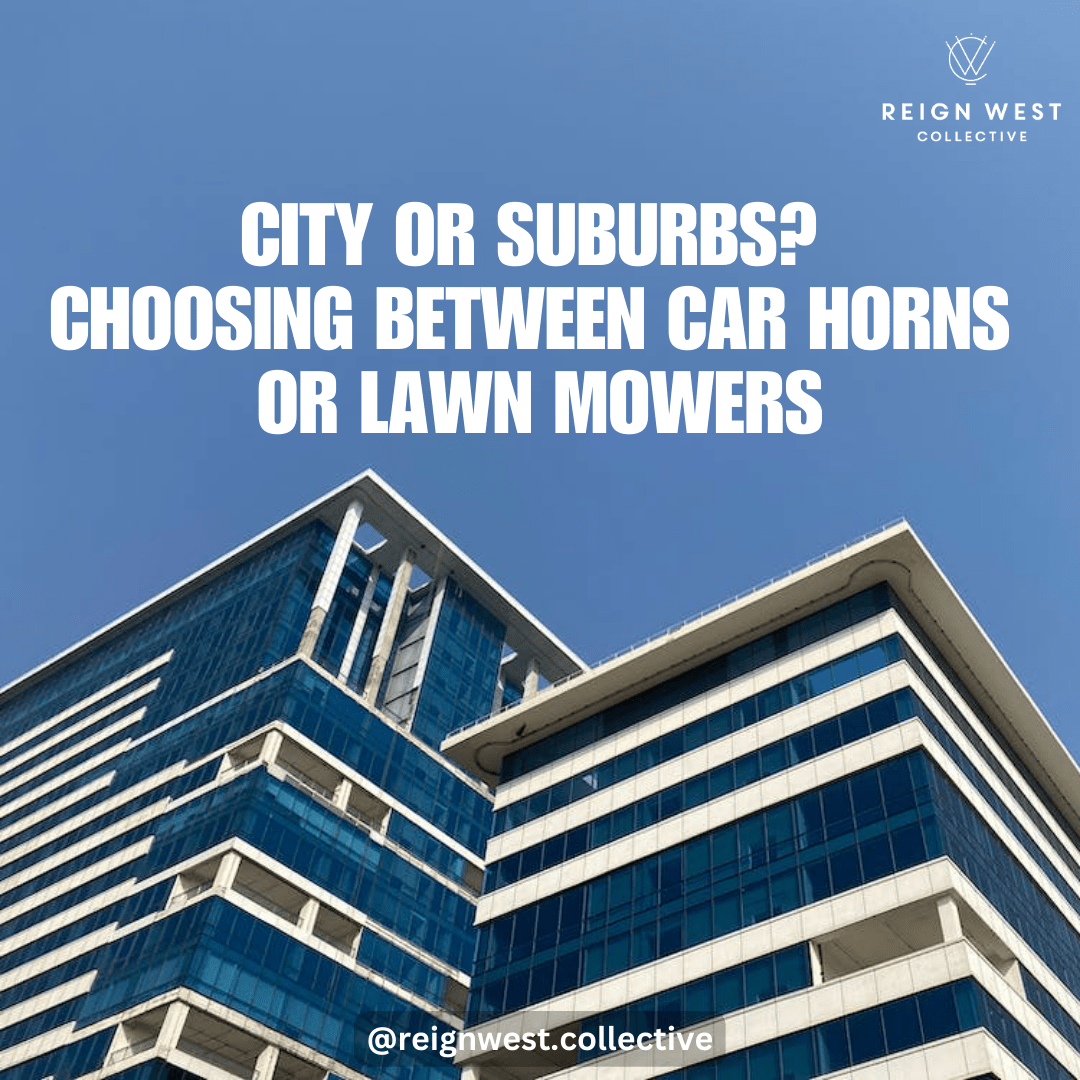 City or Suburbs? Choosing Between Car Horns or Lawn Mowers