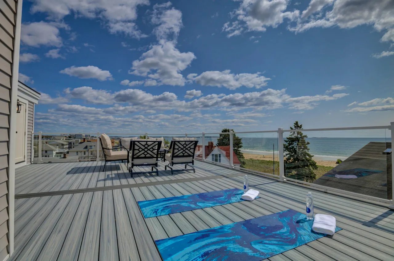 Inside an Old Orchard Beach Penthouse Vacation Rental