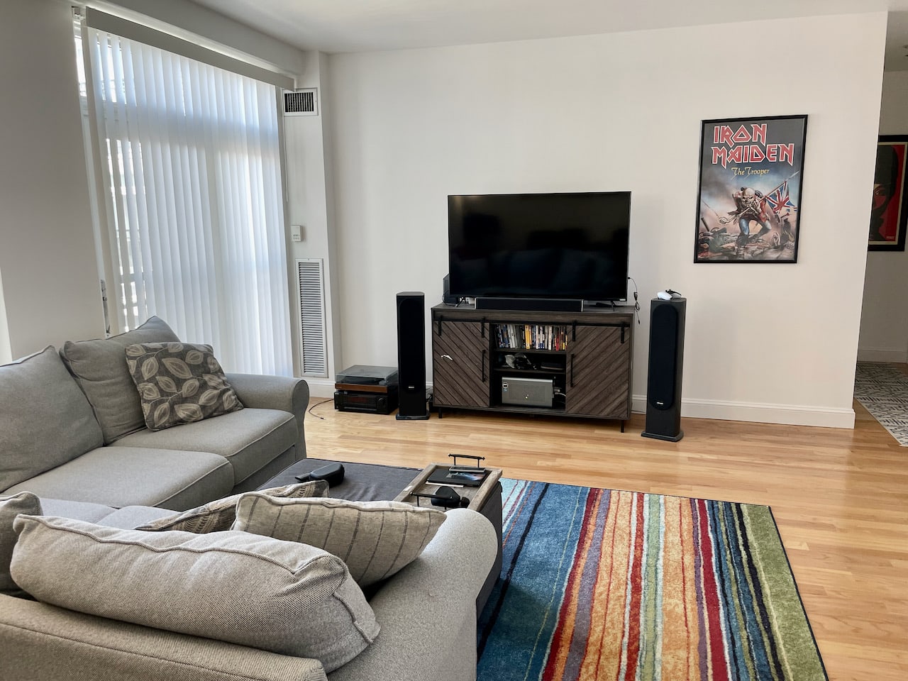 Washington Street 1 Bed 1 Bath - Renovated W. Garage Parking (INCLUDED), Central Air and Common Outdoor Space! 