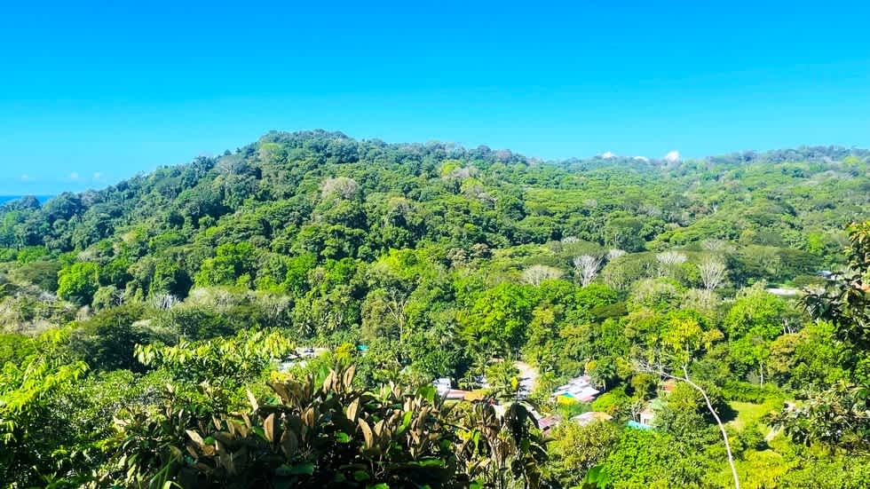 Casa Linda Vista with Ocean View Above Dominical Beach