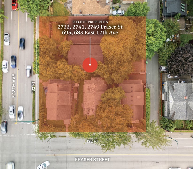 Development Opportunity in Mount Pleasant - Fraser St x E 12th Ave