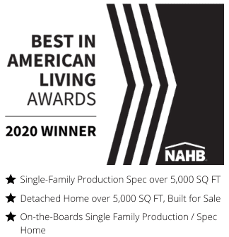 NAHB Best in American Living with BedBrock Developers