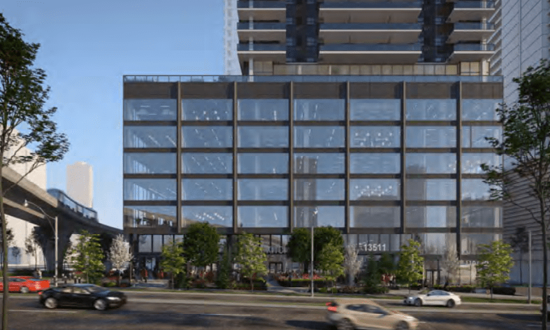 Marcon Developments set to bring its first Surrey City Centre mixed-use office/condominium tower to market. 