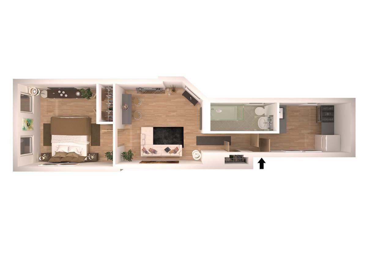 615.5 Hudson Street, Apt 3