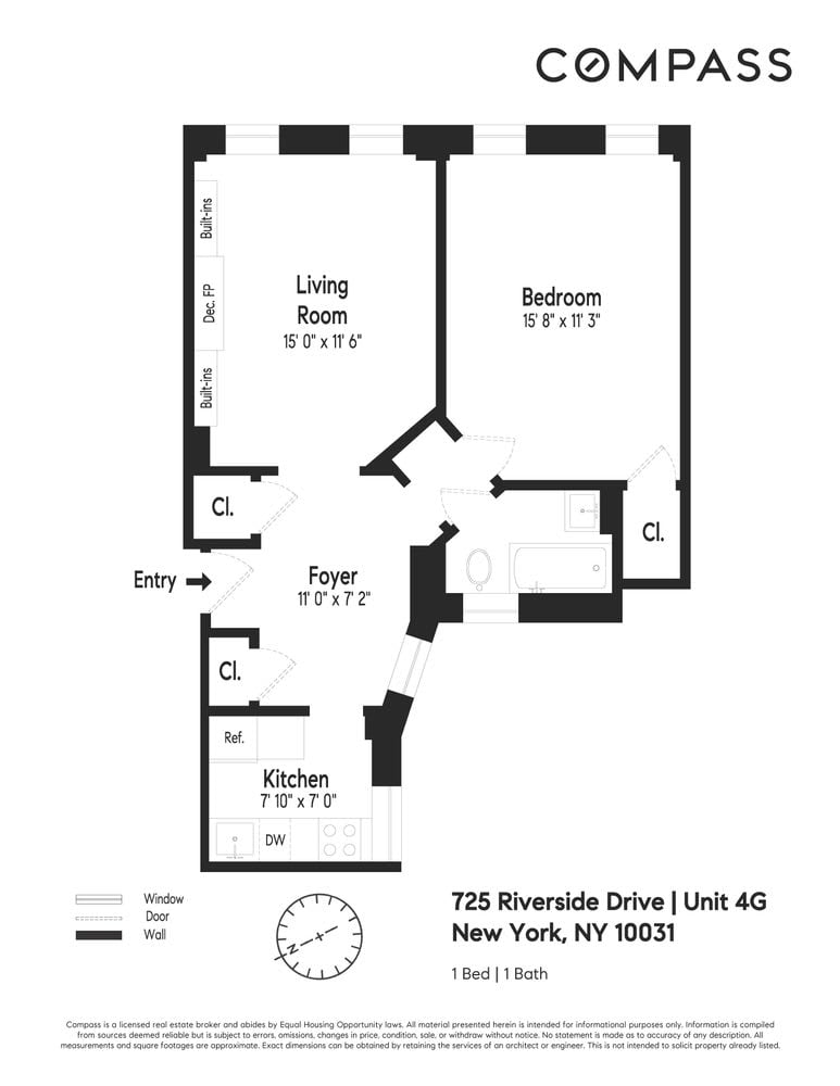 725 Riverside Dr, #4G