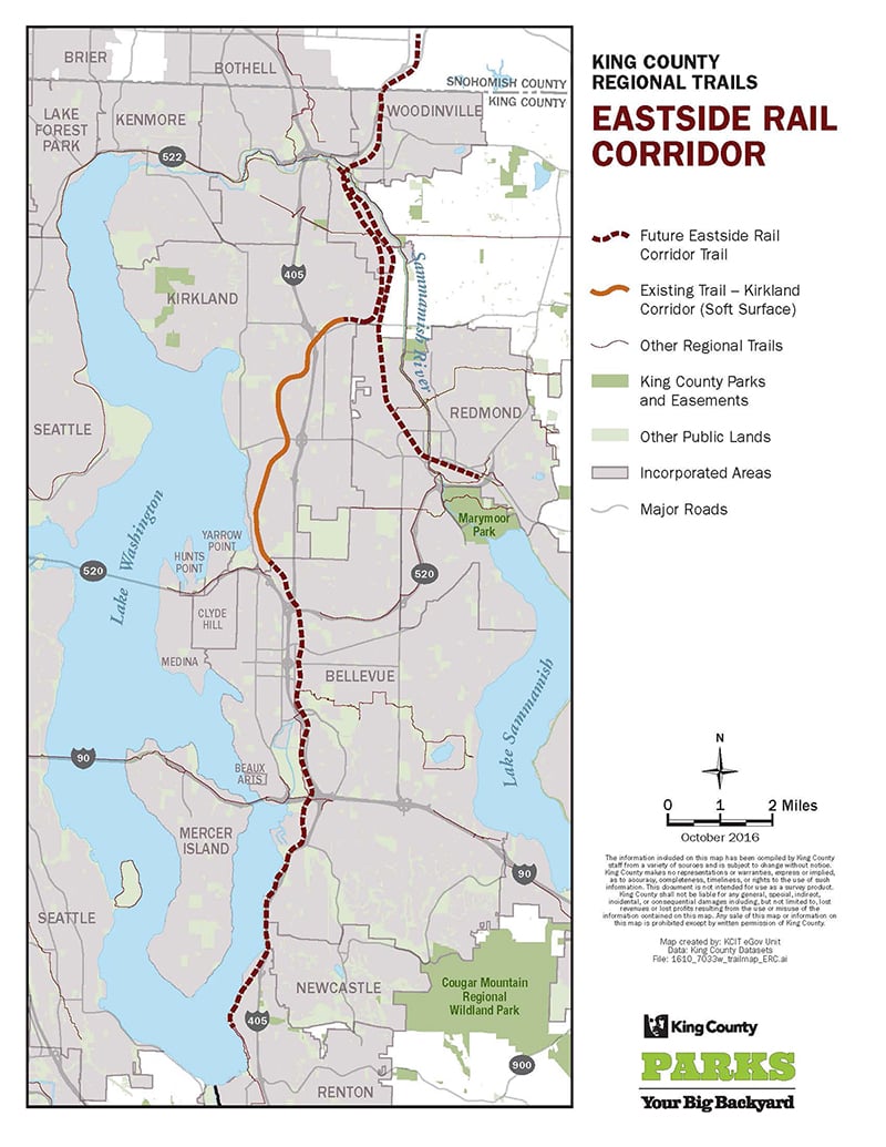 Updates On The Eastside Rail Corridor Plan