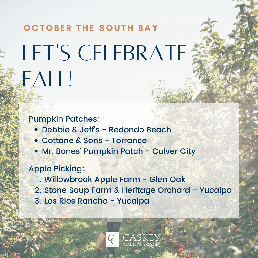 October Events in The South Bay