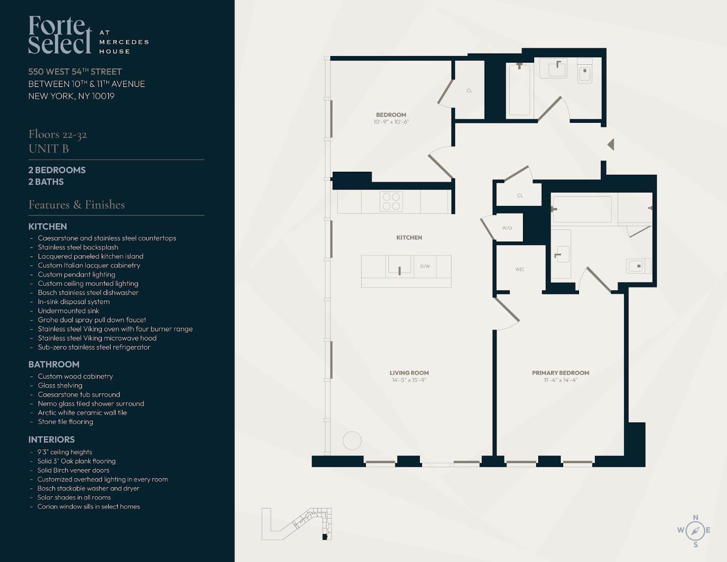554 West 54th Street, Apt 27-B