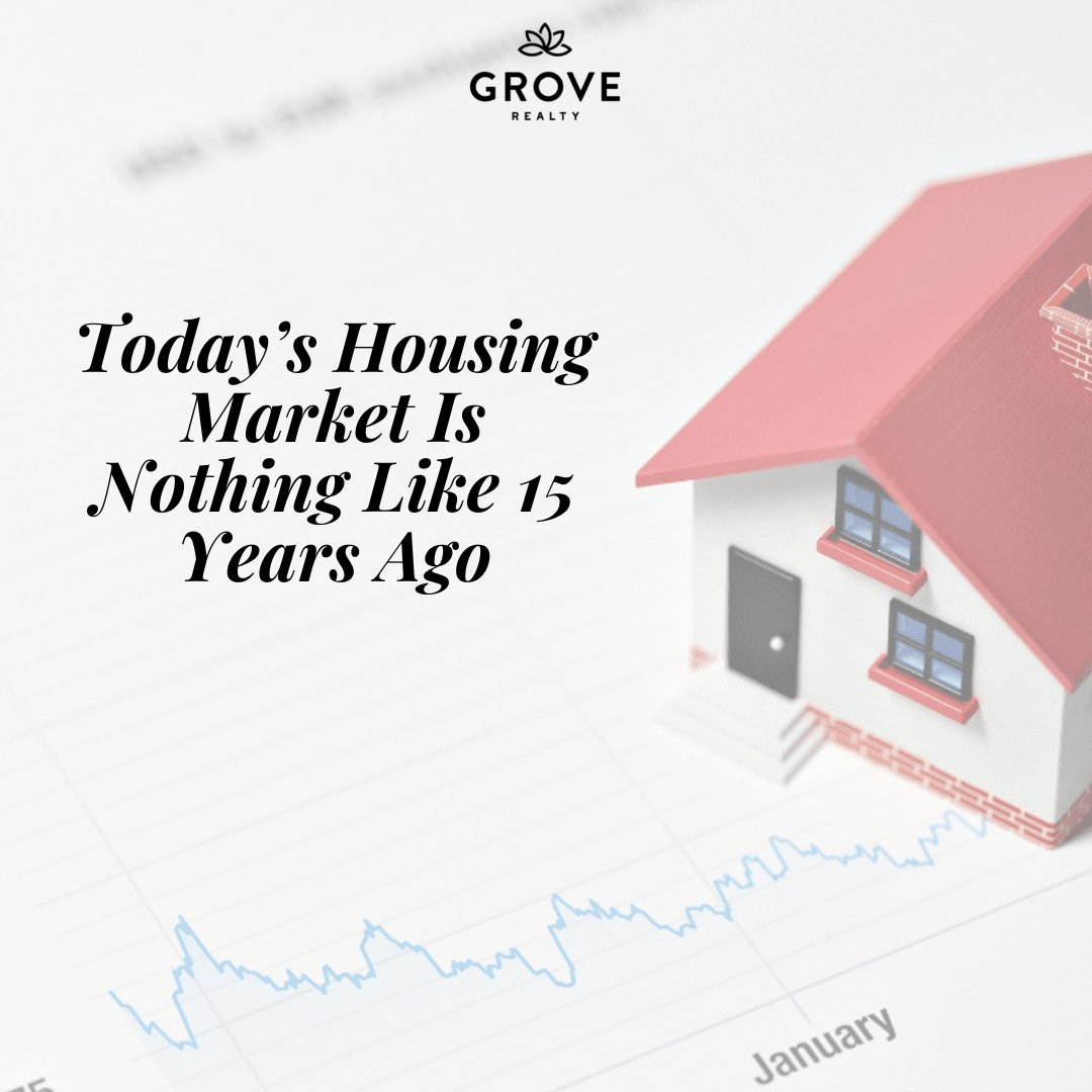 Today's Housing Market Is Nothing Like 15 Years Ago -