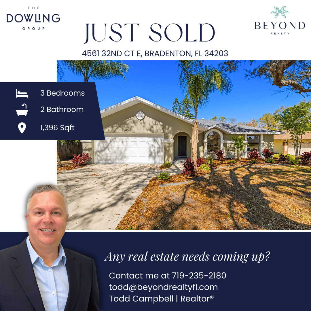 🏡✨JUST SOLD✨🏡 4561 32ND CT E, BRADENTON, FL 34203