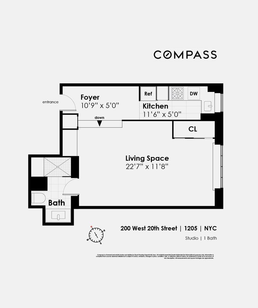 200 W 20th St, #1205