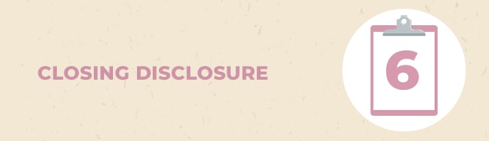 Closing Disclosure, step 6.