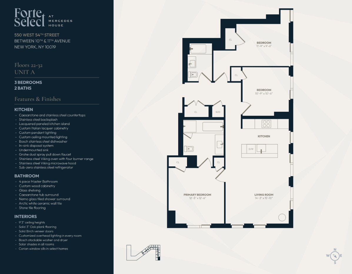 550 West 54th Street, Apt 24A