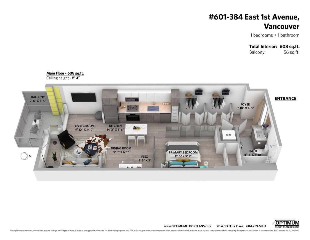 601-384 E 1st Avenue, Vancouver