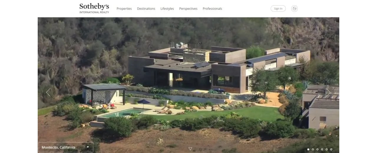 Sotheby’s International Realty Launches Newly Redesigned Website, SIR.com