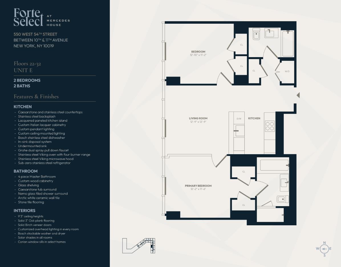 554 West 54th Street, Apt 27-E