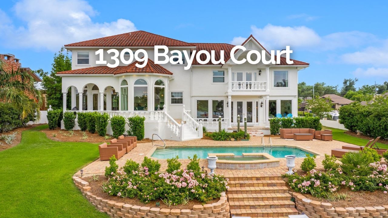 $1.9M - 1309 Bayou Court, Panama City, FL 32401