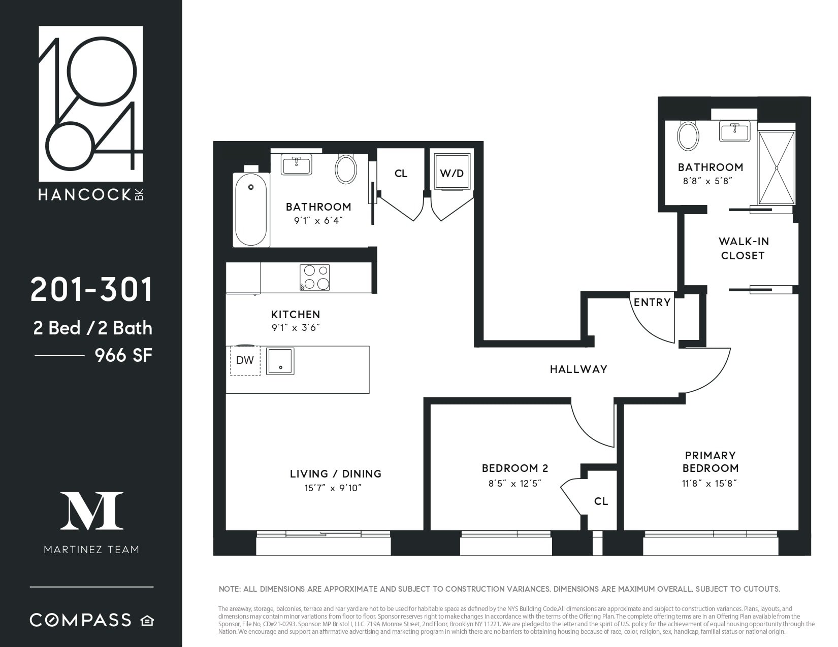 1064 Hancock Street, Unit 301