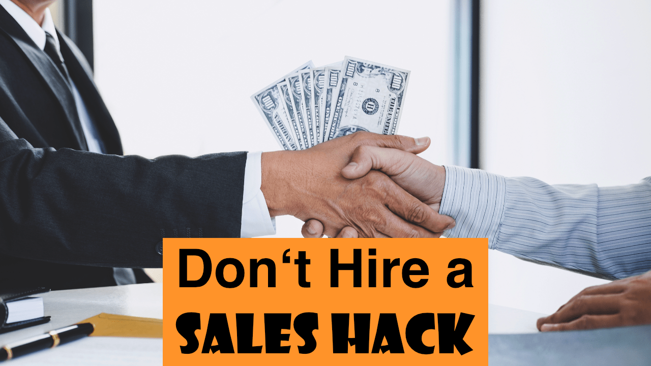 Don’t Hire A Sales Hack To Sell Your Property