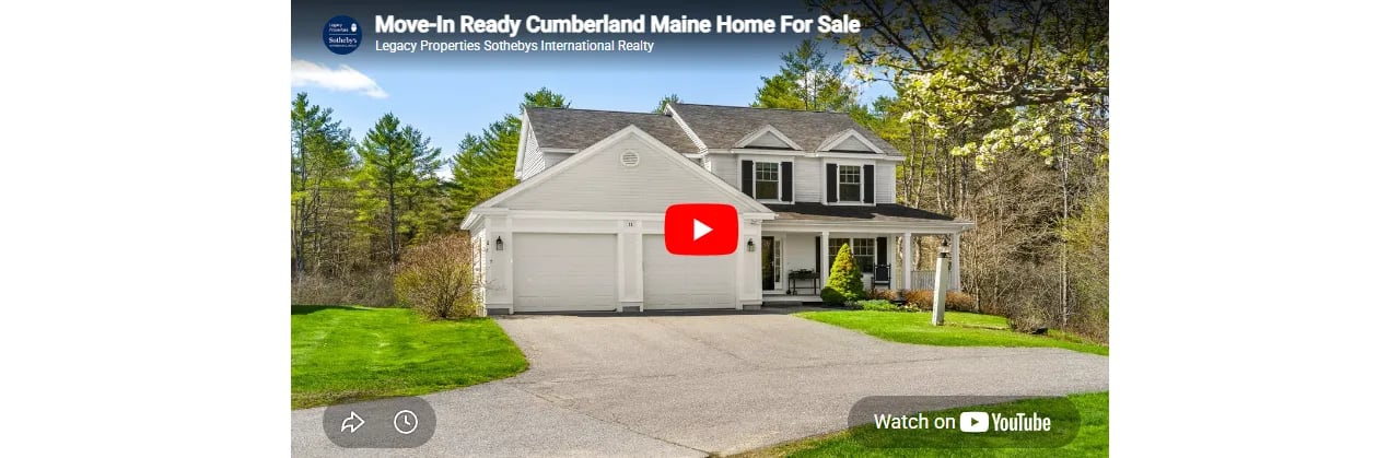 Move-In Ready Cumberland Maine Home For Sale