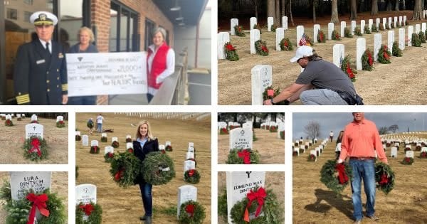 Wreaths Across Chattanooga Named Top Wreath Fundraising Group