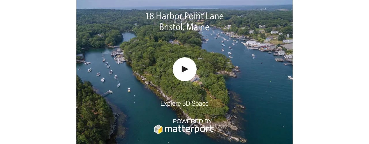 Virtual Open House – 18 Harbor Point Lane, Bristol, Maine