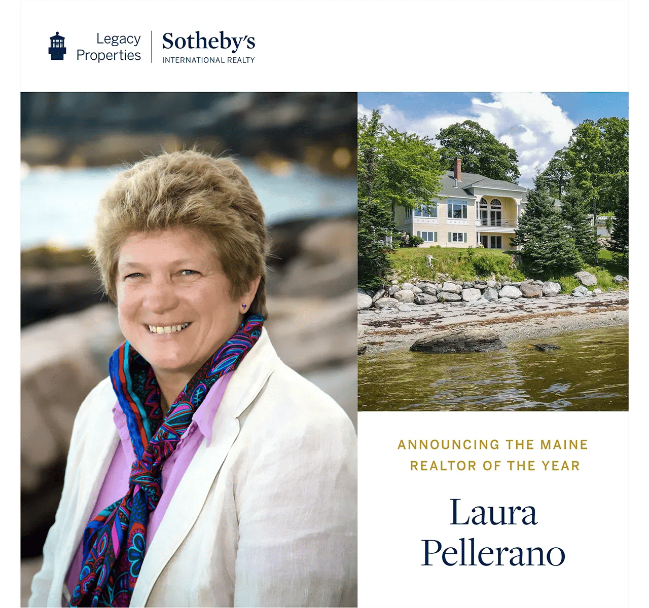 Agent Laura Pellerano Named Maine’s Realtor of the Year