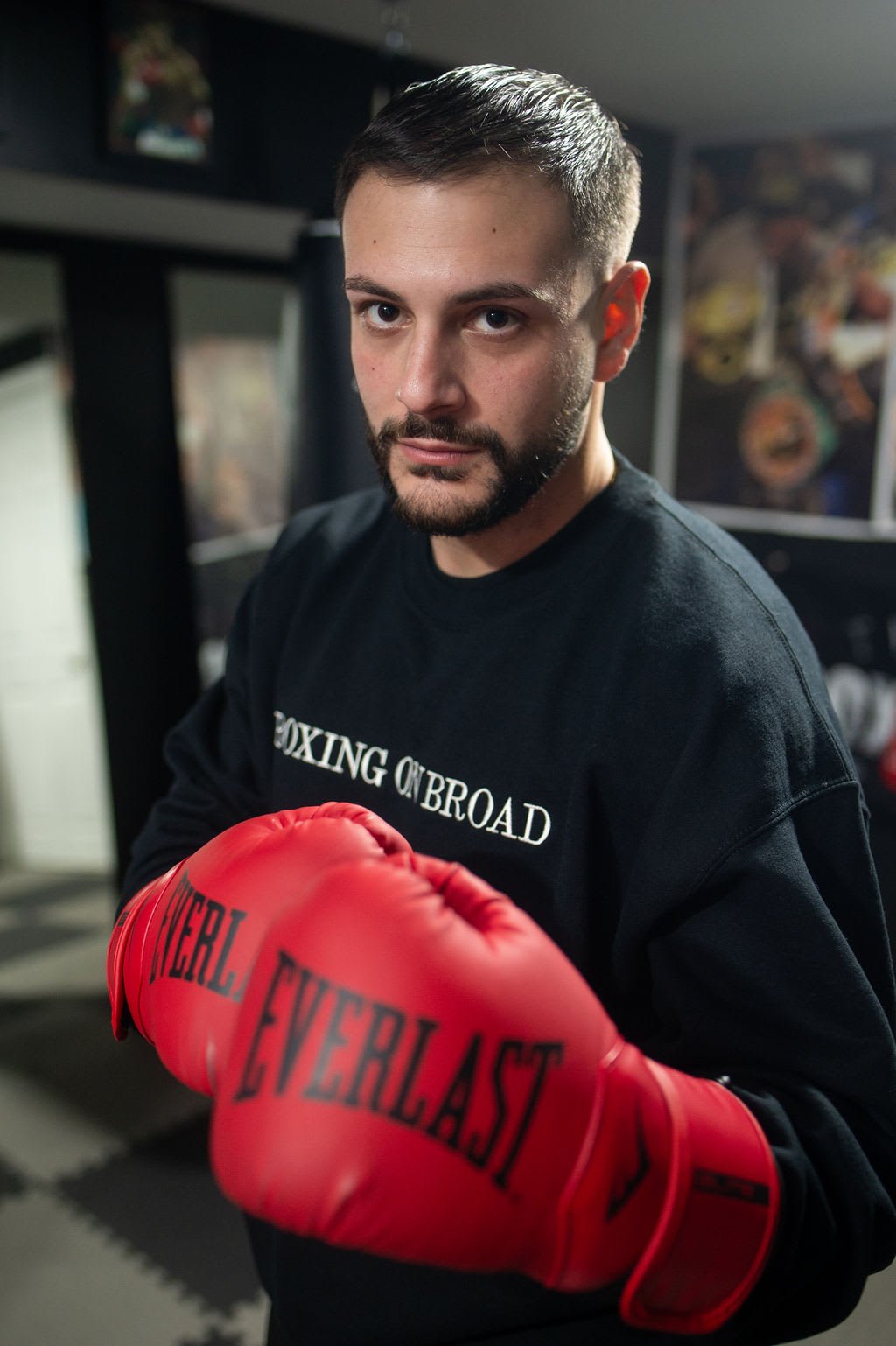 Enzo Siciliano Boxing on Broad