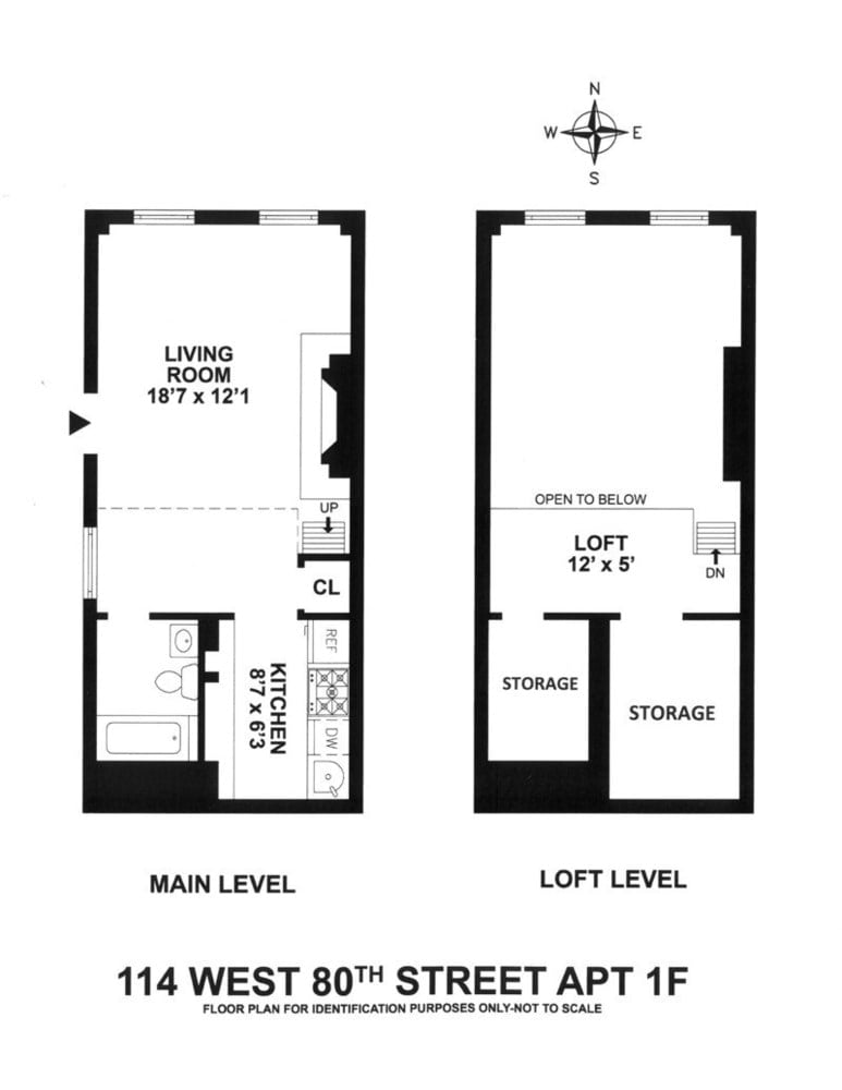 114 West 80th Street, 1F
