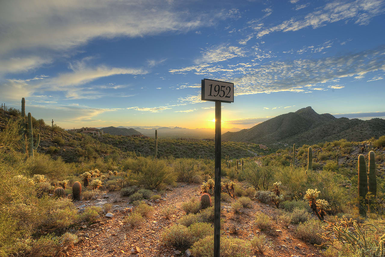 3 Acre Hillside Lot With Stunning City Light Views in Silverleaf at Dc Ranch