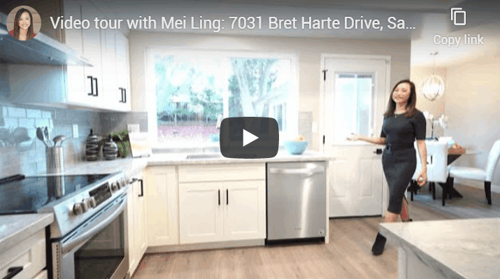 Video tour with Mei Ling: 7031 Bret Harte Drive, San Jose