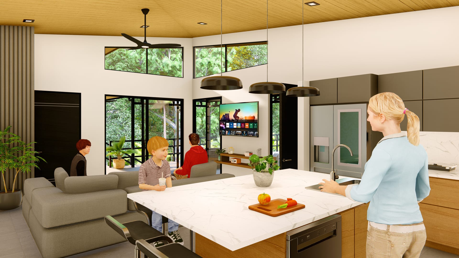 Pre-Construction Project Creek House at Playa Hermosa, 3 Bed, 3.5 Bath