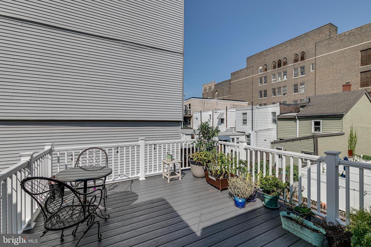 Sunny Fishtown Roofdeck